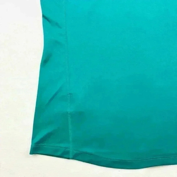 Nike Running Dr-Fit Teal Scoop Razor Back Athletic Lightweight Tank Top Size L - Picture 12 of 15